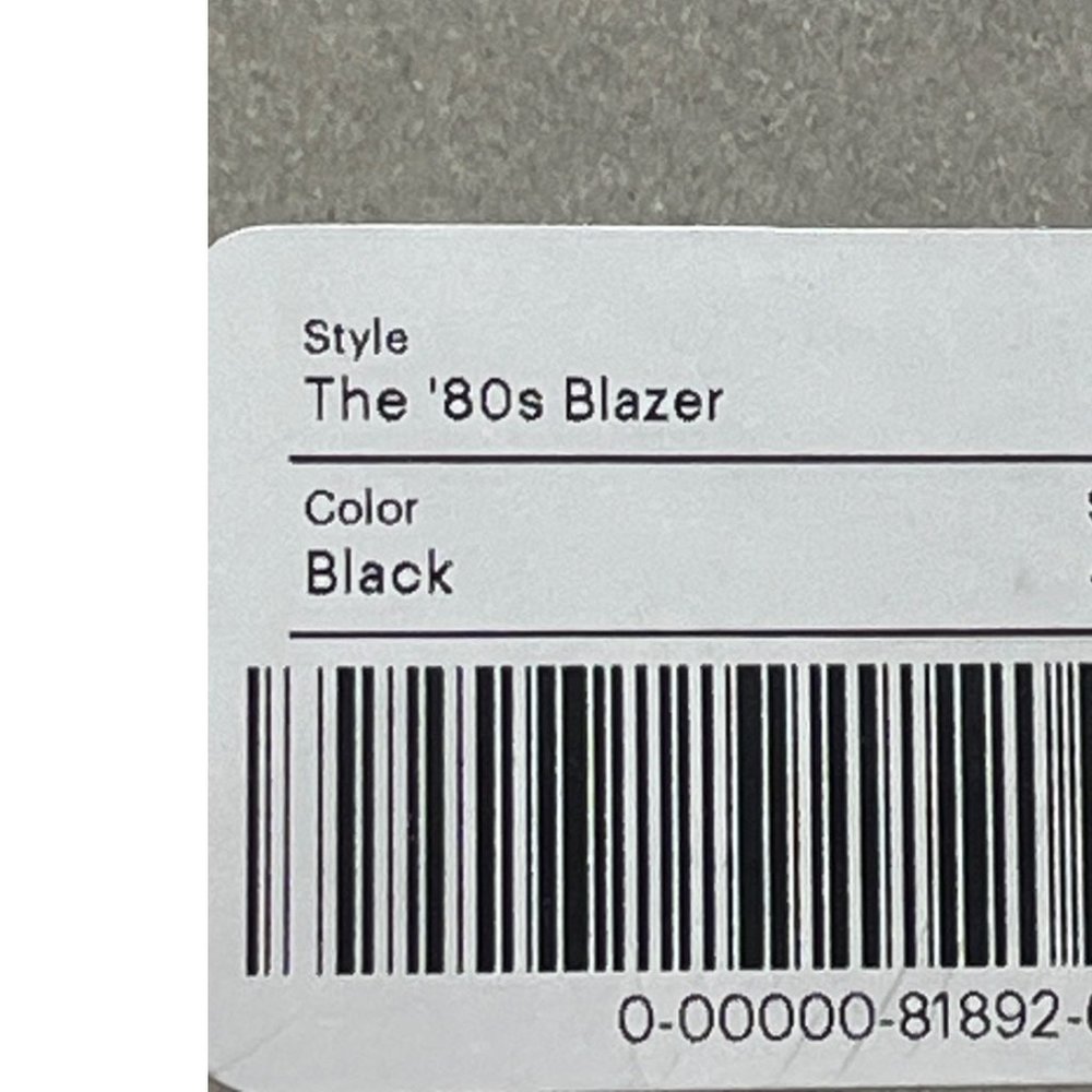 Everlane The 80s Blazer in Black  New Womens Oversized Jacket - Picture 9 of 16